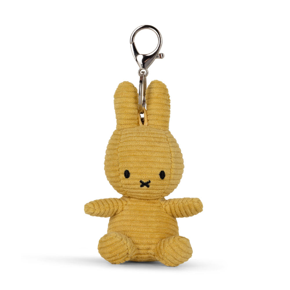 BON TON TOYS｜Miffy米菲兔ECO燈芯絨鑰匙圈-10cm