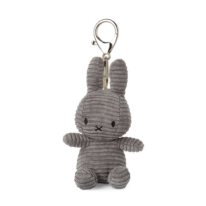 BON TON TOYS｜Miffy米菲兔ECO燈芯絨鑰匙圈-10cm