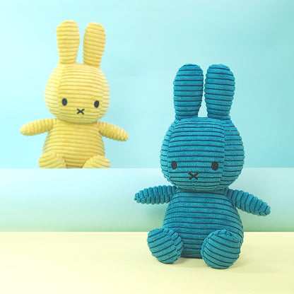 BON TON TOYS｜Miffy米菲兔ECO燈芯絨填充玩偶-限量版 北海藍 23cm