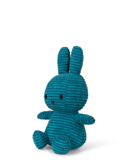 BON TON TOYS｜Miffy米菲兔ECO燈芯絨填充玩偶-限量版 北海藍 23cm