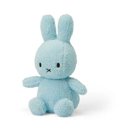 BON TON TOYS｜Miffy Terry米菲兔填充玩偶-淺藍