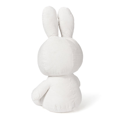 BON TON TOYS｜Miffy米菲兔ECO燈芯絨填充玩偶-白（4種尺寸）