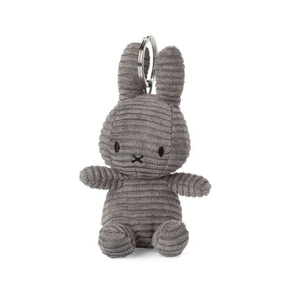 BON TON TOYS｜Miffy米菲兔ECO燈芯絨鑰匙圈 10cm