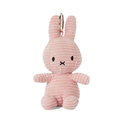 BON TON TOYS｜Miffy米菲兔ECO燈芯絨鑰匙圈 10cm