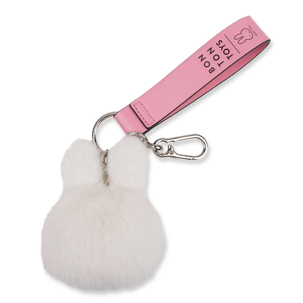BON TON TOYS｜Miffy米菲兔環保毛絨背包吊飾-11cm (兩色)