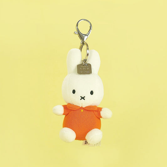 BON TON TOYS｜Miffy米菲兔鑰匙圈-經典橘 10cm