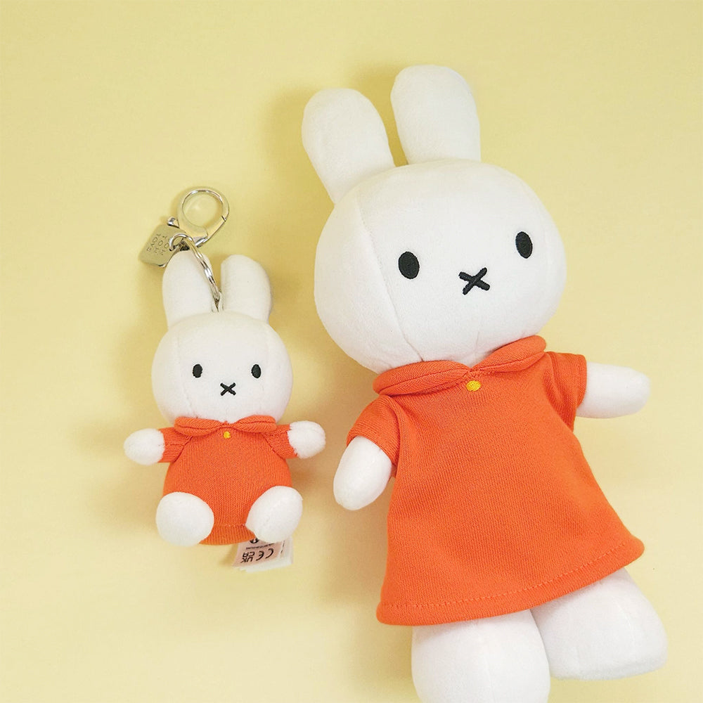 BON TON TOYS｜Miffy米菲兔鑰匙圈-經典橘 10cm