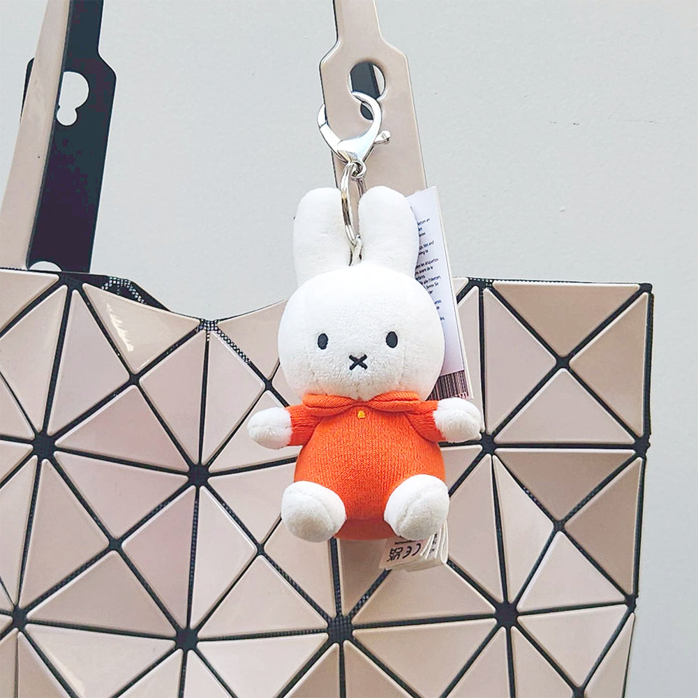 BON TON TOYS｜Miffy米菲兔鑰匙圈-經典橘 10cm