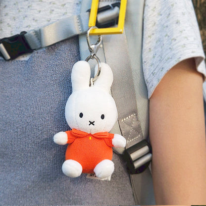 BON TON TOYS｜Miffy米菲兔鑰匙圈-經典橘 10cm