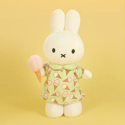 BON TON TOYS｜Miffy米菲兔填充玩偶-甜筒洋裝 24cm