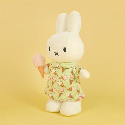 BON TON TOYS｜Miffy米菲兔填充玩偶-甜筒洋裝 24cm