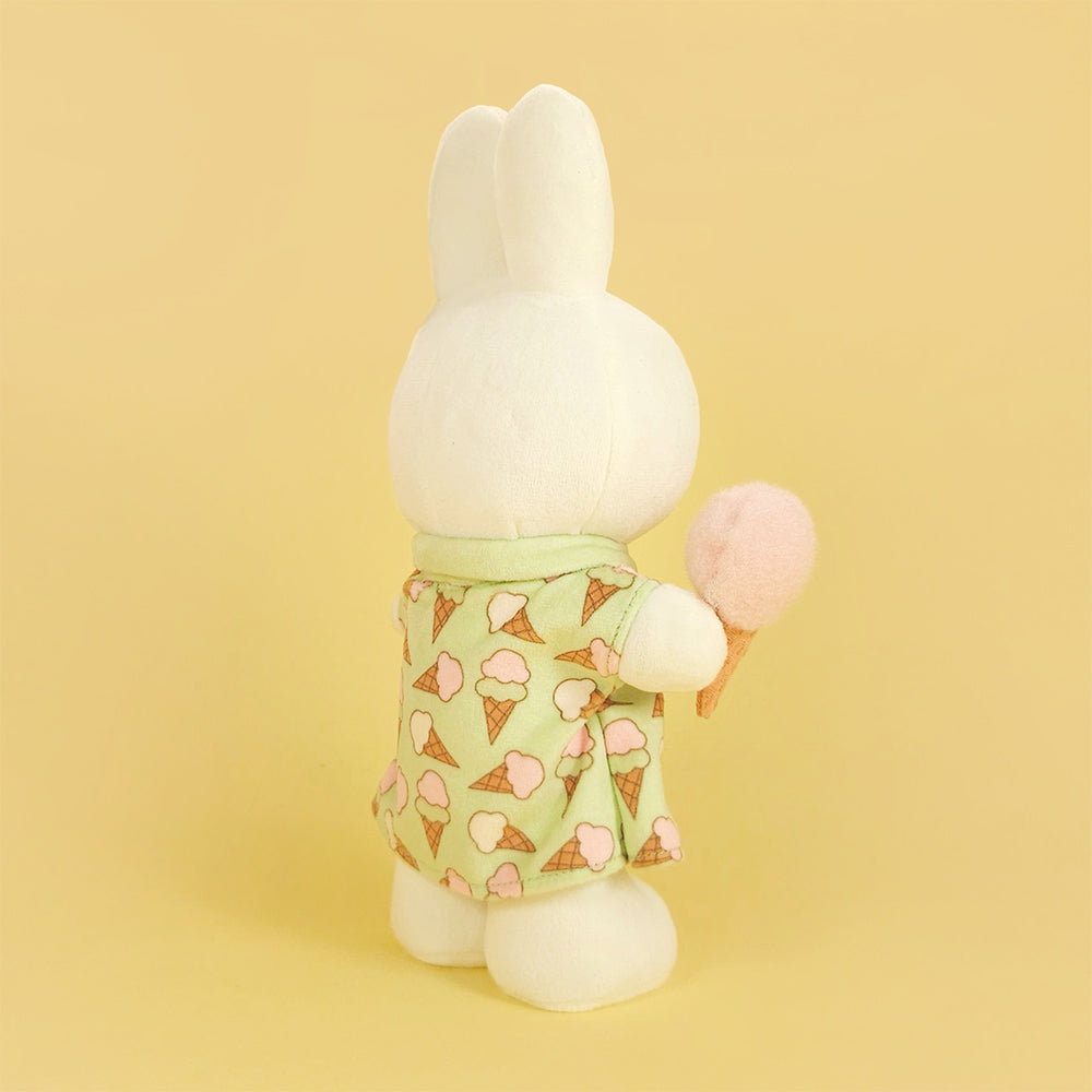 BON TON TOYS｜Miffy米菲兔填充玩偶-甜筒洋裝 24cm