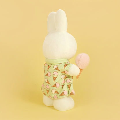 BON TON TOYS｜Miffy米菲兔填充玩偶-甜筒洋裝 24cm