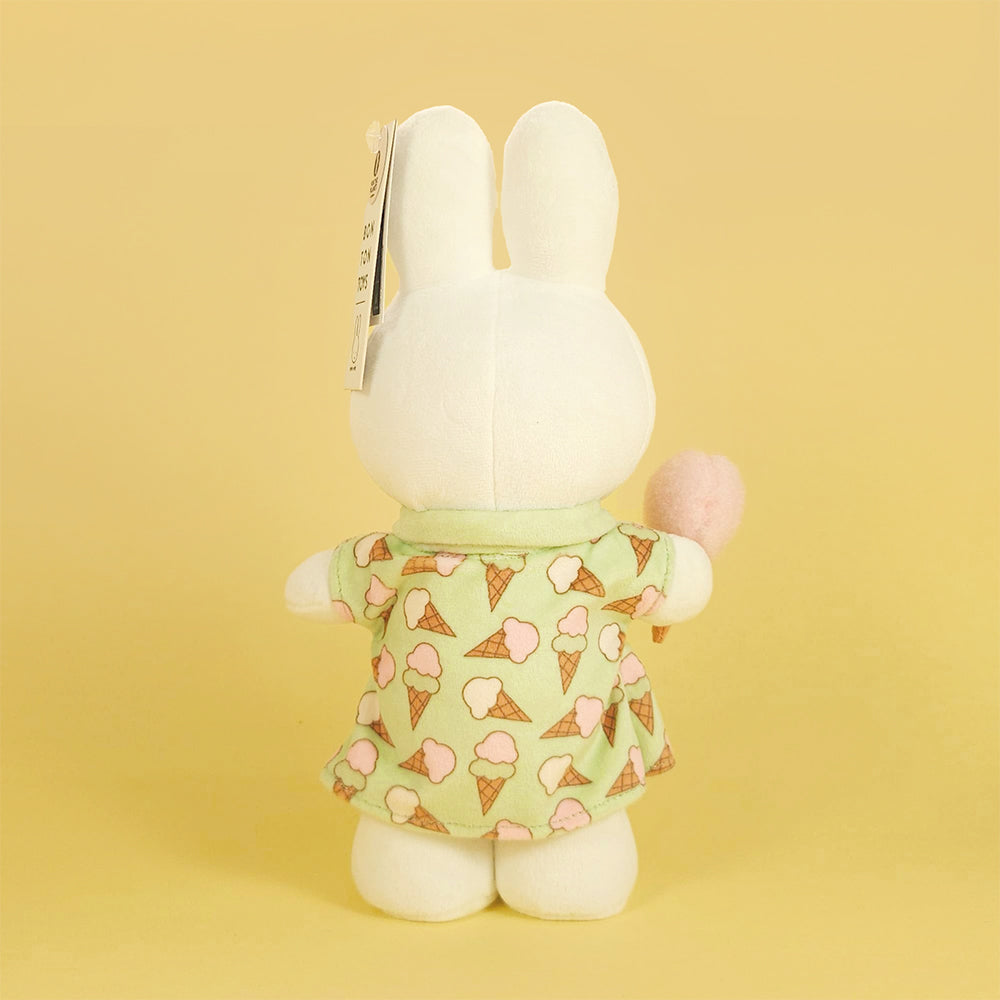 BON TON TOYS｜Miffy米菲兔填充玩偶-甜筒洋裝 24cm