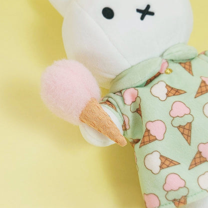 BON TON TOYS｜Miffy米菲兔填充玩偶-甜筒洋裝 24cm
