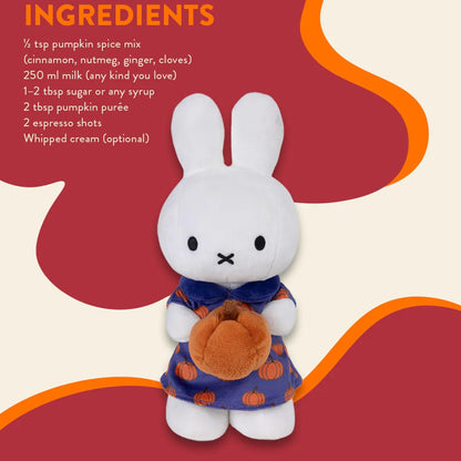 BON TON TOYS｜Miffy米菲兔填充玩偶-南瓜洋裝 24cm
