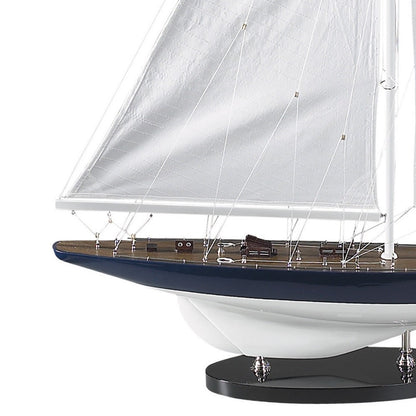 (預購77折只到7/31)實究家飾(Authentic Models) J 級古典帆船 – Rainbow(彩虹號),1934 | 手工模型船 1️⃣4️⃣號