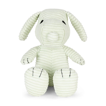 BON TON TOYS｜Snoopy史努比ECO燈芯絨填充玩偶-薄荷綠 19cm