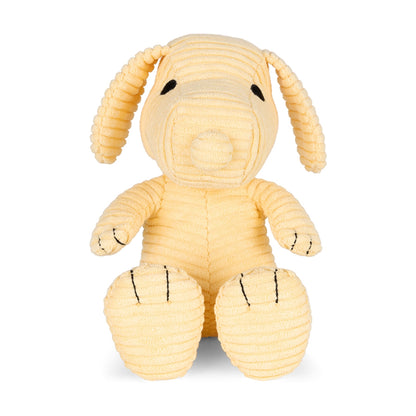 BON TON TOYS｜Snoopy史努比ECO燈芯絨填充玩偶-奶油黃 19cm