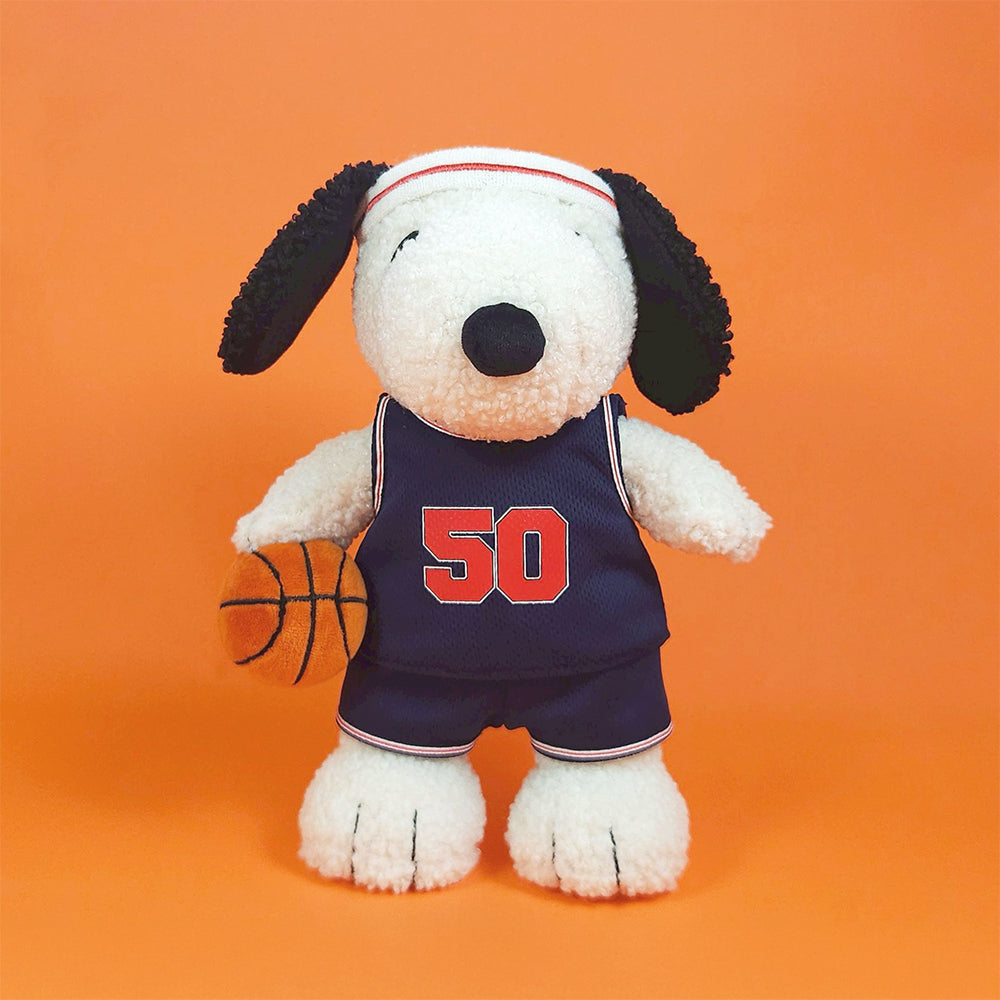 BON TON TOYS｜Snoopy史努比填充玩偶-籃球狗 23cm