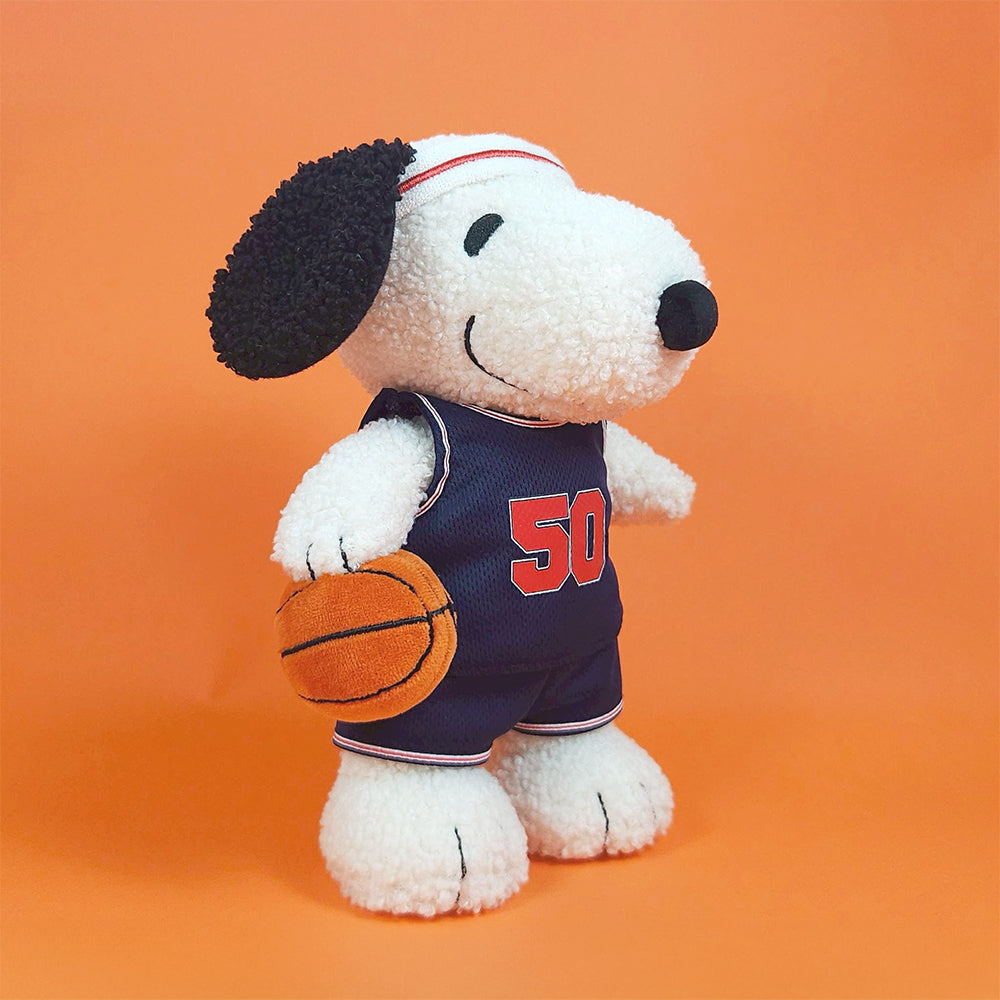 BON TON TOYS｜Snoopy史努比填充玩偶-籃球狗 23cm