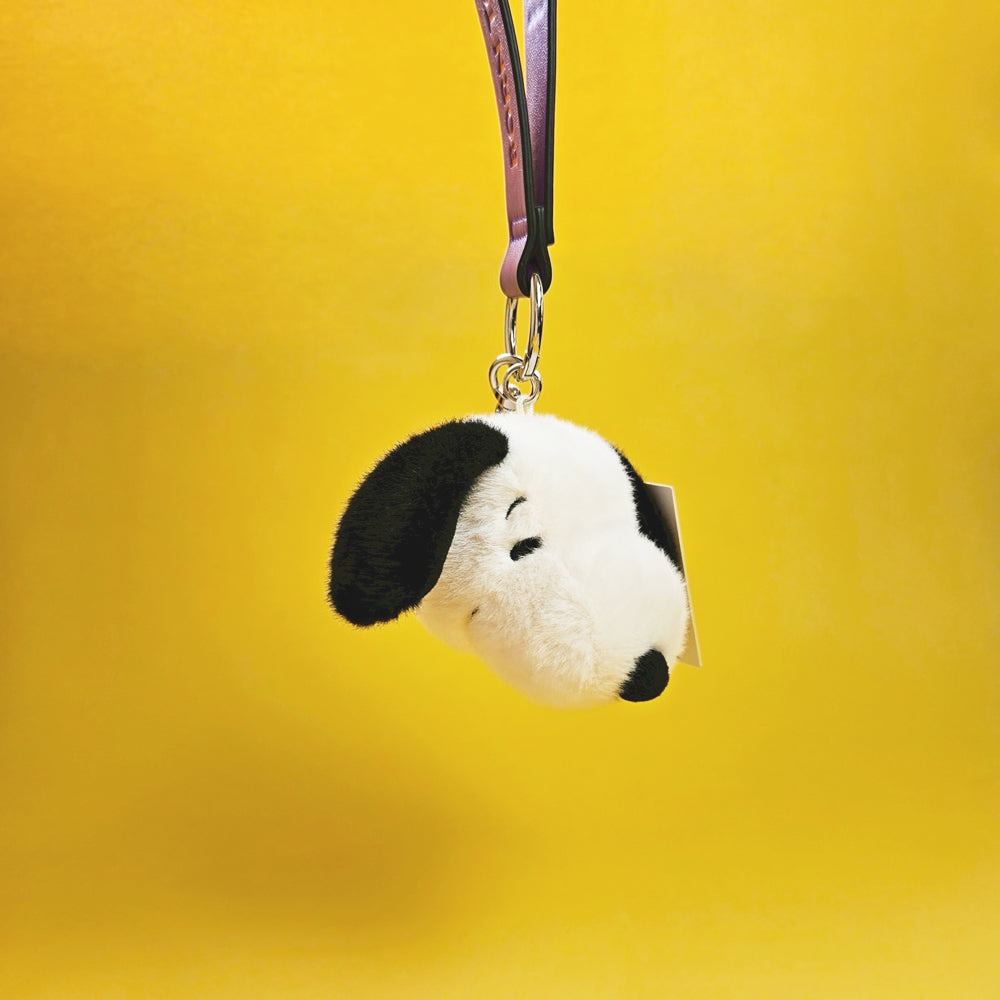 BON TON TOYS | Snoopy史努比環保毛絨背包吊飾-奶油 8cm