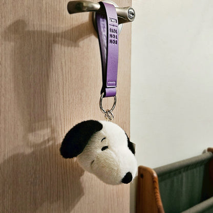 BON TON TOYS | Snoopy史努比環保毛絨背包吊飾-奶油 8cm