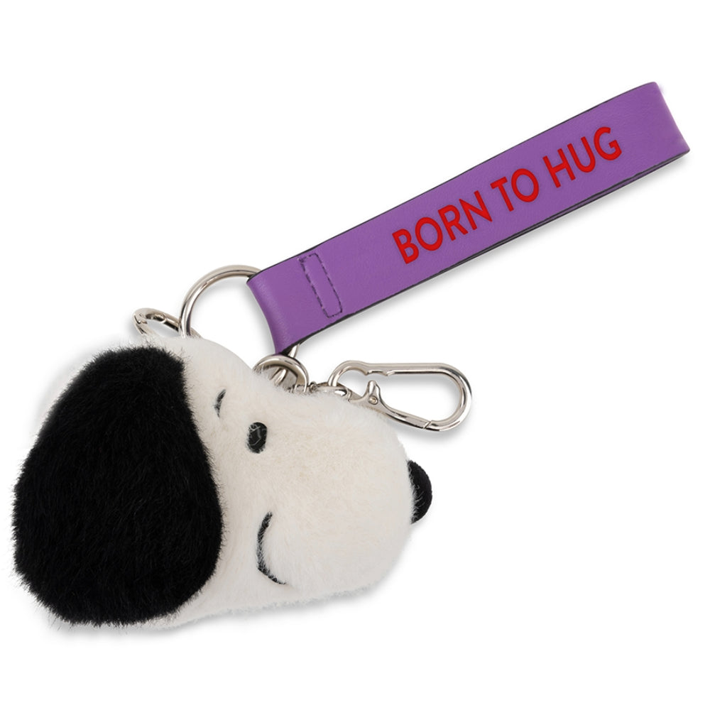 BON TON TOYS | Snoopy史努比環保毛絨背包吊飾-奶油 8cm