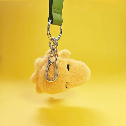 BON TON TOYS | Woodstock糊塗塌客環保毛絨背包吊飾-黃 9cm