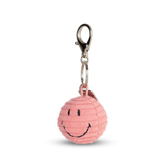 BON TON TOYS X Smiley®｜Smiley笑臉ECO燈芯絨鑰匙圈-4.5cm (3色)