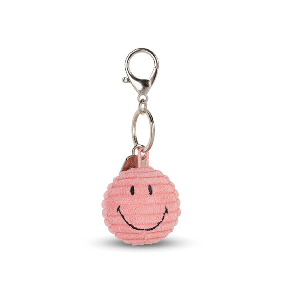 BON TON TOYS X Smiley®｜Smiley笑臉ECO燈芯絨鑰匙圈-4.5cm (3色)