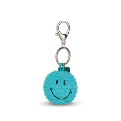 BON TON TOYS X Smiley®｜Smiley笑臉ECO燈芯絨鑰匙圈-4.5cm (3色)