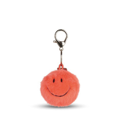 BON TON TOYS X Smiley®｜Smiley笑臉環保毛絨鑰匙圈-5.5cm (4色)