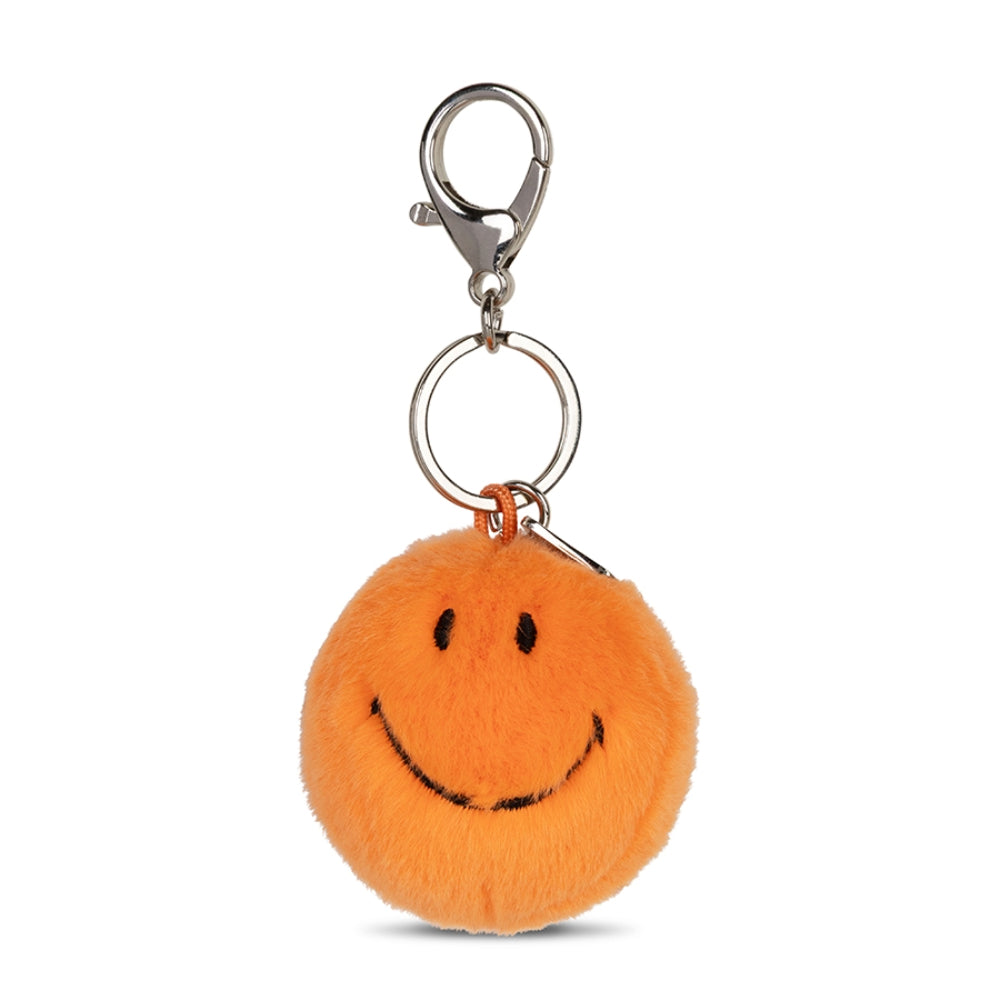 BON TON TOYS X Smiley®｜Smiley笑臉環保毛絨鑰匙圈-5.5cm (4色)