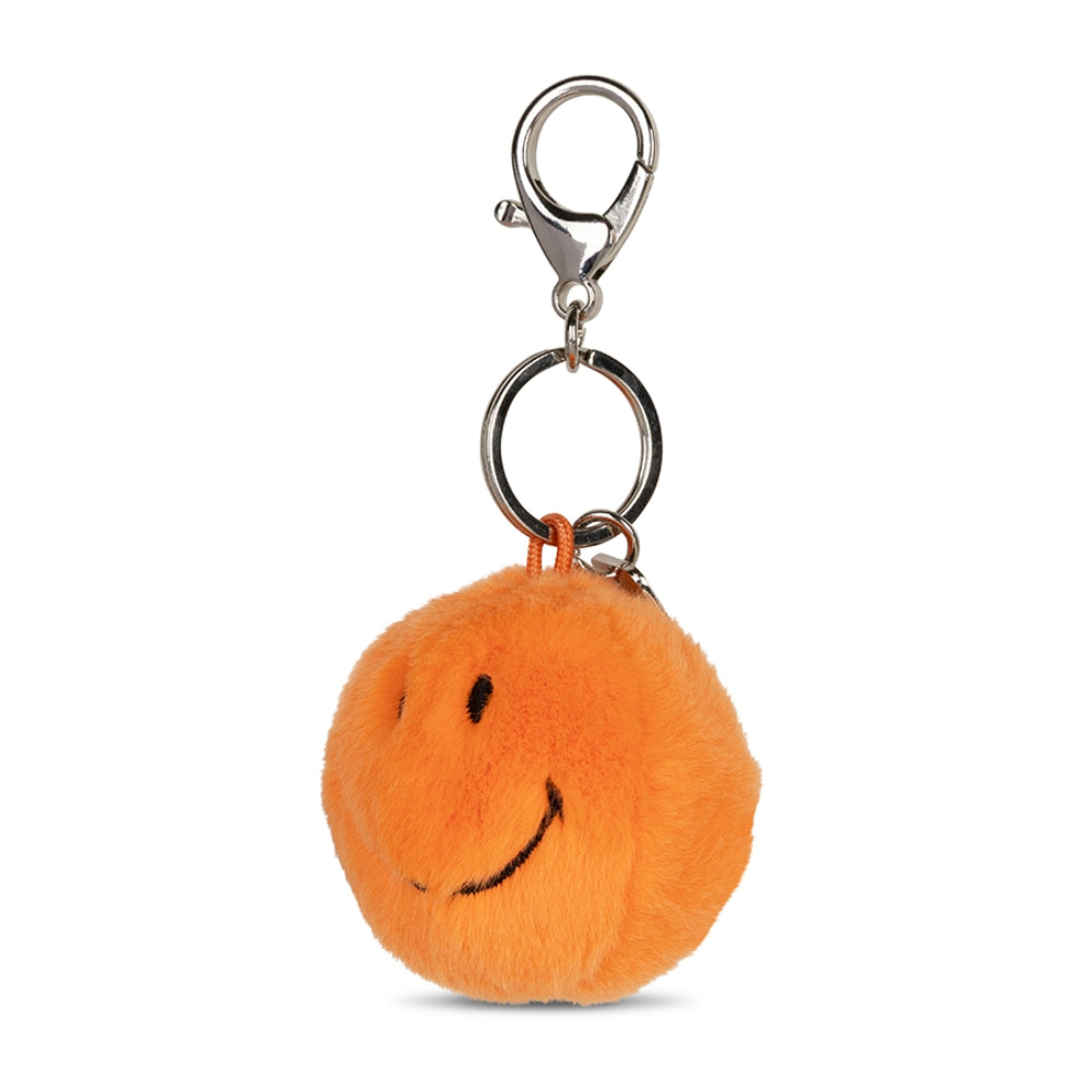 BON TON TOYS X Smiley®｜Smiley笑臉環保毛絨鑰匙圈-5.5cm (4色)