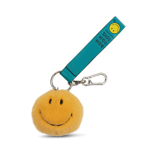 BON TON TOYS X Smiley®｜Smiley笑臉環保毛絨背包吊飾-7cm (2色)