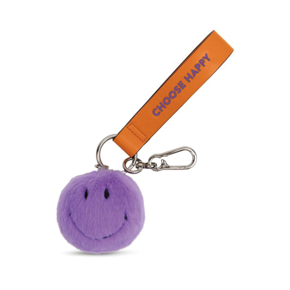 BON TON TOYS X Smiley®｜Smiley笑臉環保毛絨背包吊飾-7cm (2色)