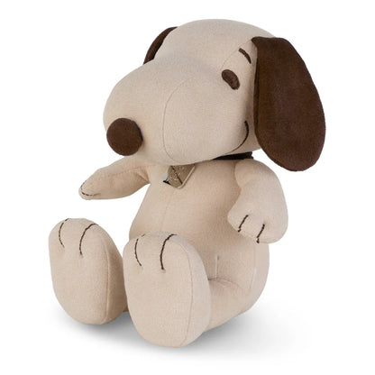 BON TON TOYS｜Snoopy史努比麂皮填充玩偶-限量版 米色 17cm