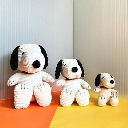 BON TON TOYS｜Snoopy史努比ECO燈芯絨填充玩偶-奶油 27cm