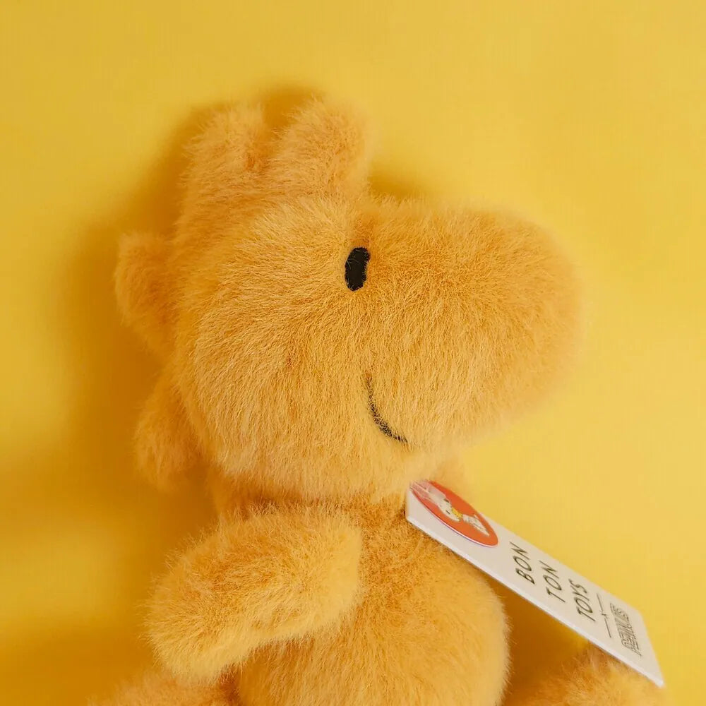 BON TON TOYS｜Woodstock糊塗塌客環保毛絨玩偶-黃 15cm