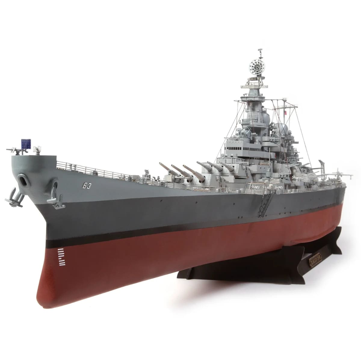 (預購)USS Missouri BB-63 密蘇里號戰艦- 奧克爾木質精品模型套組 | 難易度:高（預計12月底出貨）