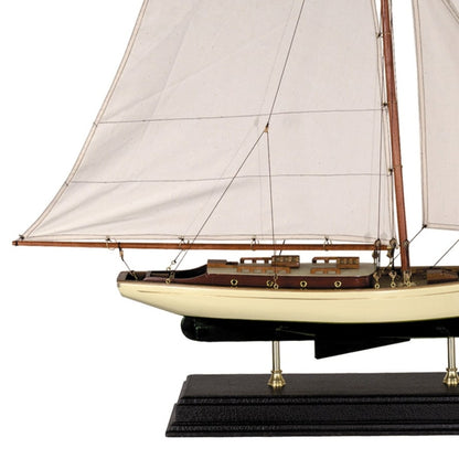 (預購77折只到7/31)實究家飾(Authentic Models) 1930年經典帆船-大 | 手工模型船 1️⃣1️⃣ 號