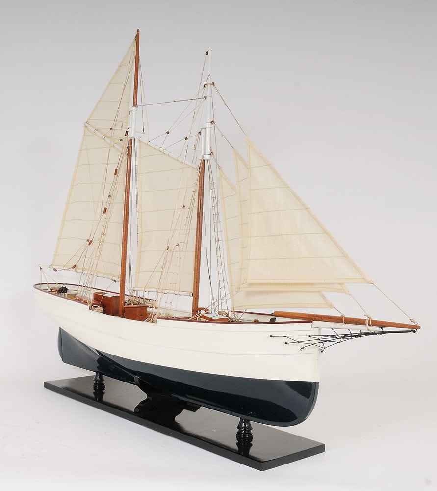 (手工．模型船)1883 WanderBird 漫步鳥｜OMH博物館等級模型船（完成品）