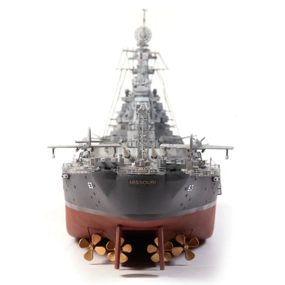 (預購)USS Missouri BB-63 密蘇里號戰艦- 奧克爾木質精品模型套組 | 難易度:高（預計12月底出貨）