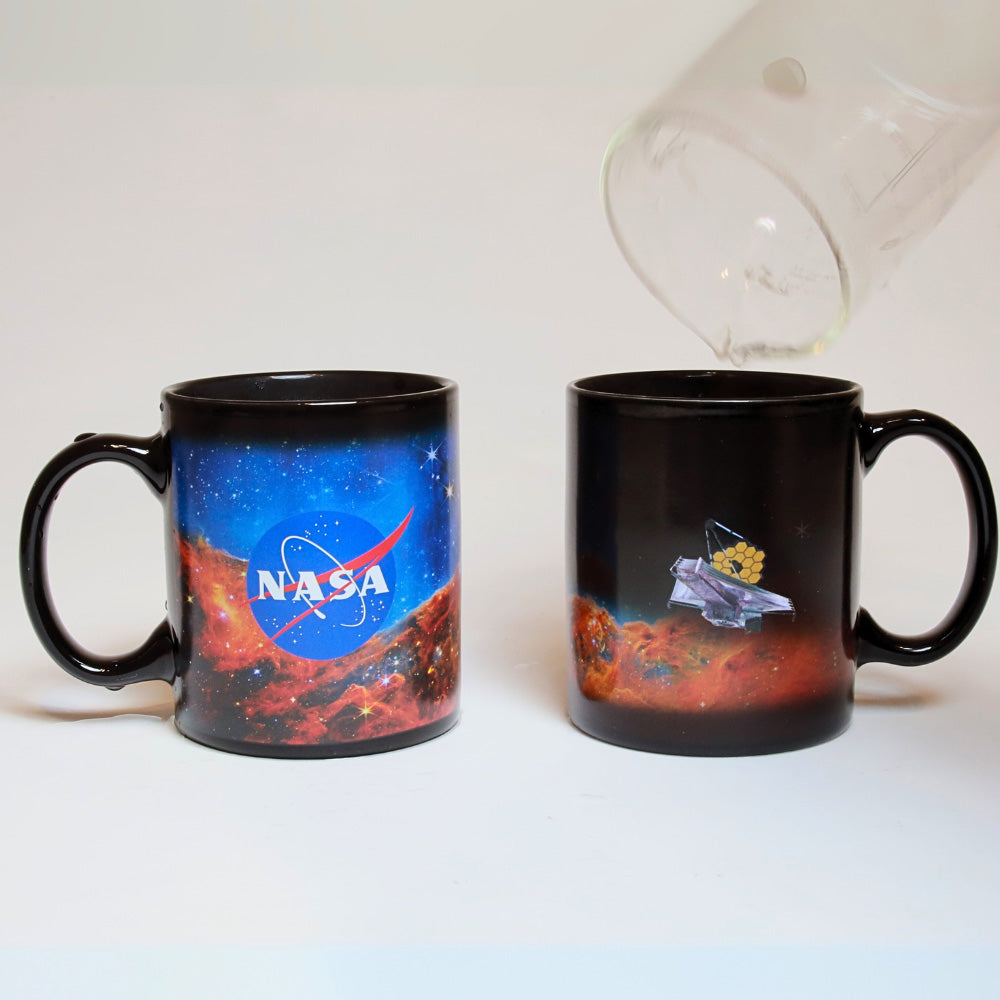 限時88折～NASA韋伯太空望遠鏡變色杯