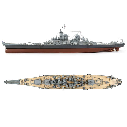(預購)USS Missouri BB-63 密蘇里號戰艦- 奧克爾木質精品模型套組 | 難易度:高（預計12月底出貨）