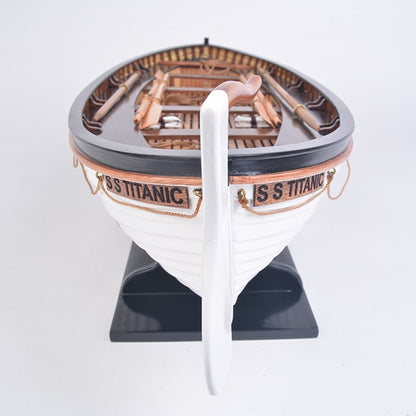 (手工．模型船)鐵達尼號救生艇 (RMS Titanic Lifeboat Model)  ｜OMH博物館等級模型船（完成品）