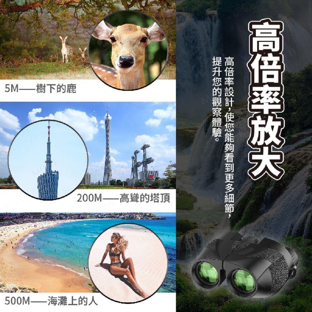 APEXEL 10X25保羅雙筒望遠鏡-APL-PB10X25N
