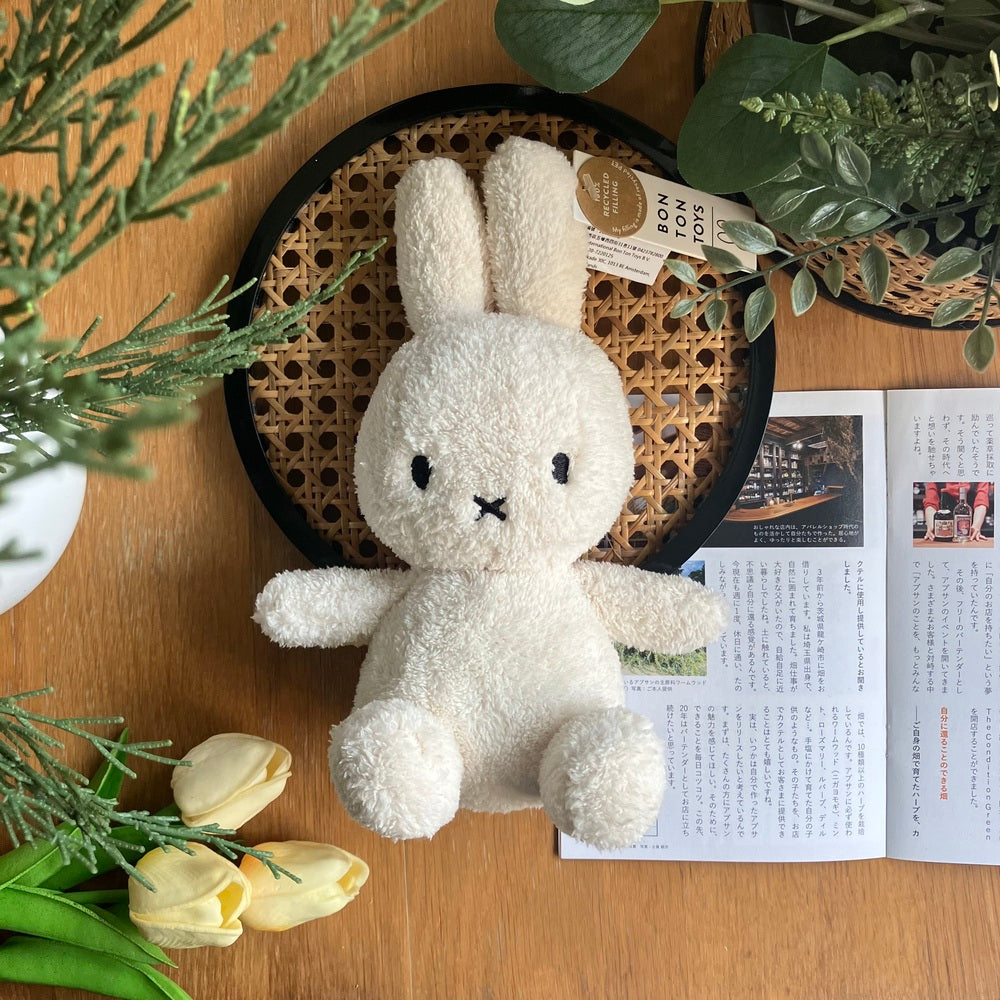 BON TON TOYS｜Miffy Terry米菲兔填充玩偶-奶油