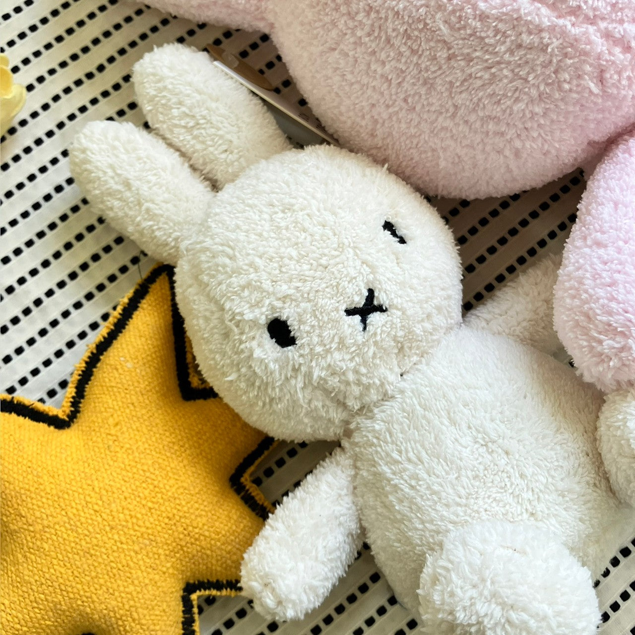 BON TON TOYS｜Miffy Terry米菲兔填充玩偶-奶油